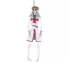 Colgante Esqueleto Templario de 44 cm