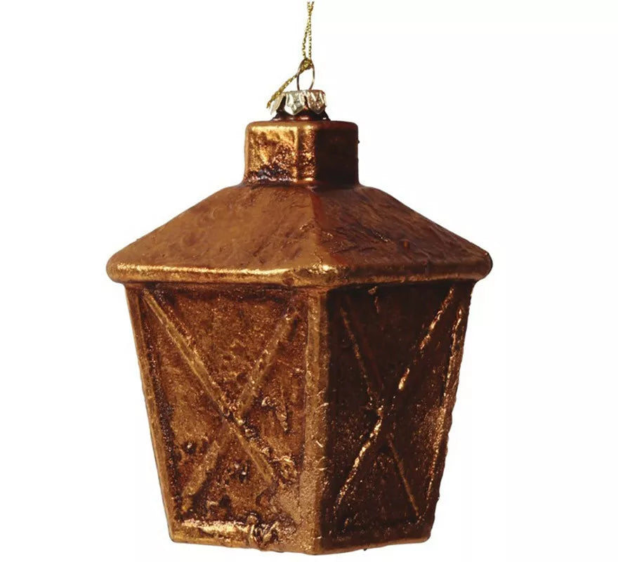 Translation missing: es.Colgante Farol de Oro de 12 cms