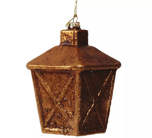 Colgante Farol de Oro de 12 cms