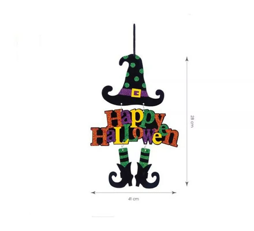 Translation missing: es.Colgante Feliz Halloween de 28x41 cm