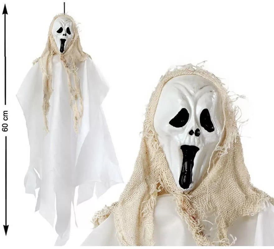 Translation missing: es.Colgante Scream Blanco de 60 cm