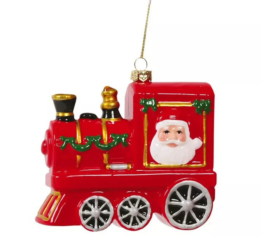 Translation missing: es.Colgante Tren Rojo de 12 cms