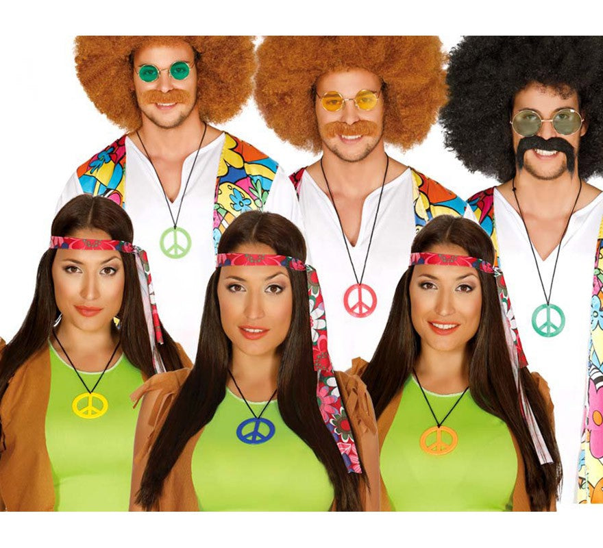 Colgante Hippie colores surtidos.