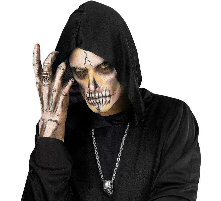 Translation missing: es.Collar con Calavera Dorada
