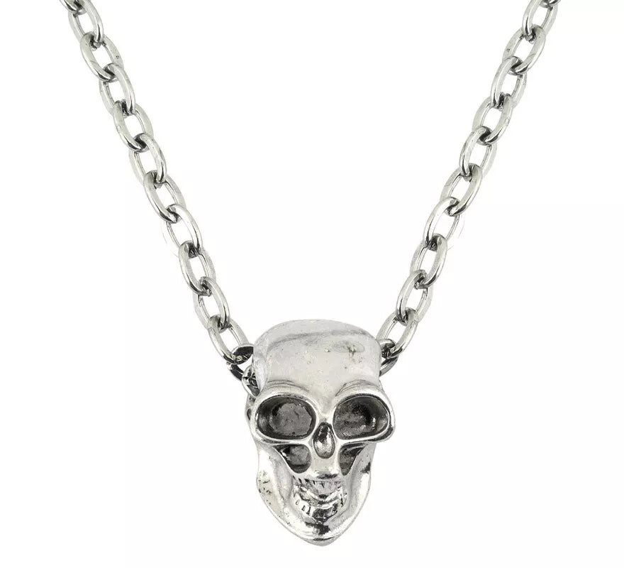 Translation missing: es.Collar con Calavera Dorada