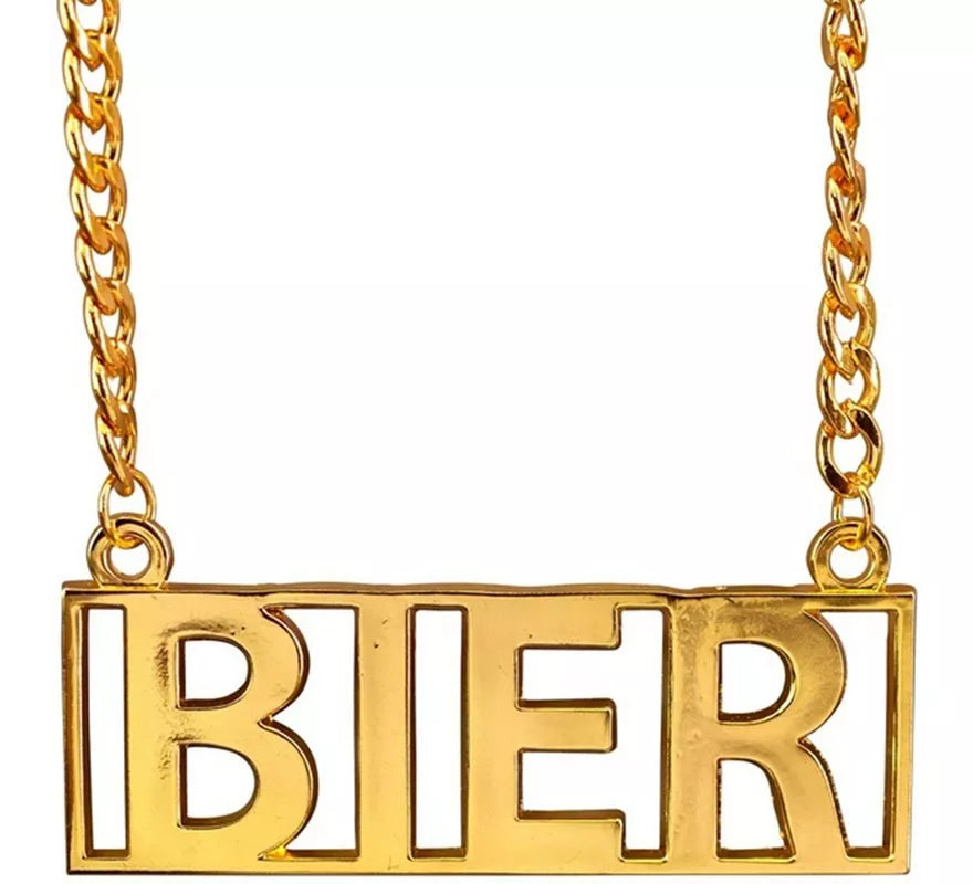 Translation missing: es.Collar con Colgante 'Bier' de 65 cm