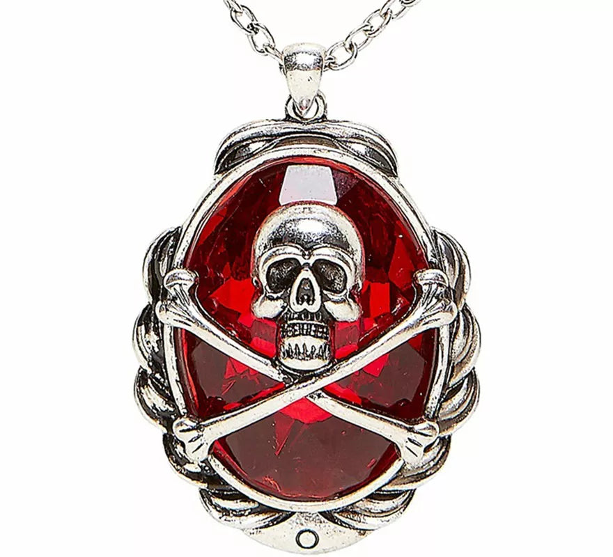 Translation missing: es.Collar con Colgante de Gema Calavera