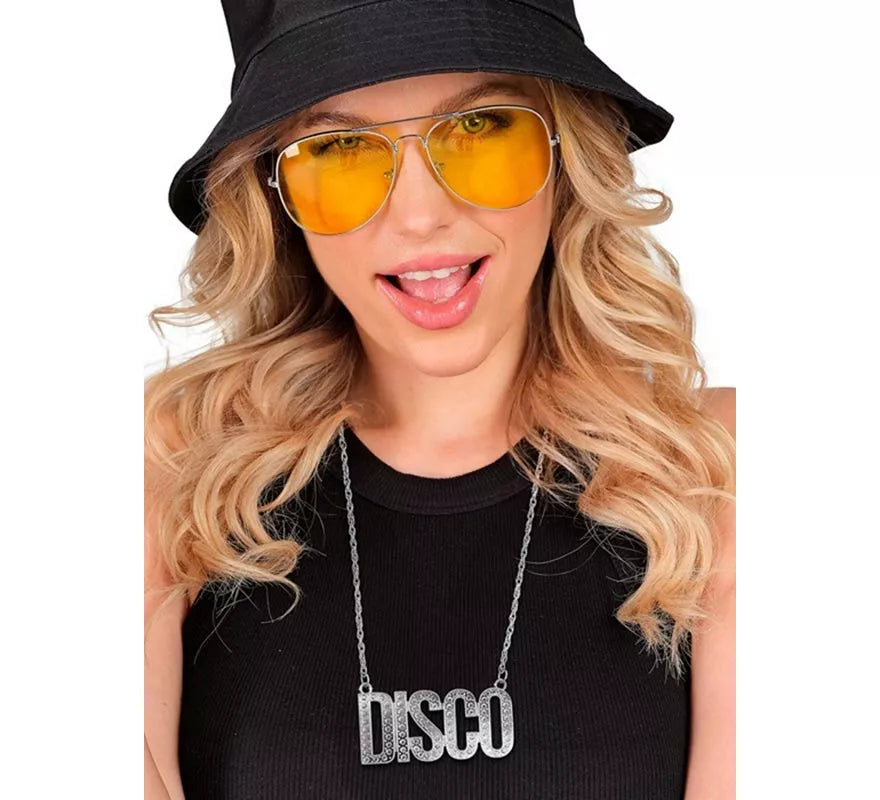 Translation missing: es.Collar con Colgante 'Disco' de 65 cm