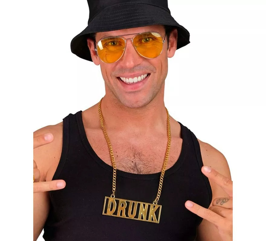 Translation missing: es.Collar con Colgante 'Drunk' de 65 cm