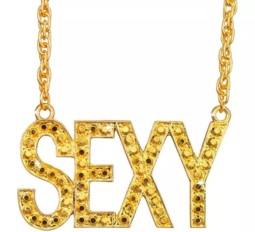 Translation missing: es.Collar con Colgante 'Sexy' de 65 cm