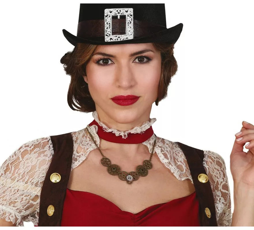 Translation missing: es.Collar con Engranajes Steampunk