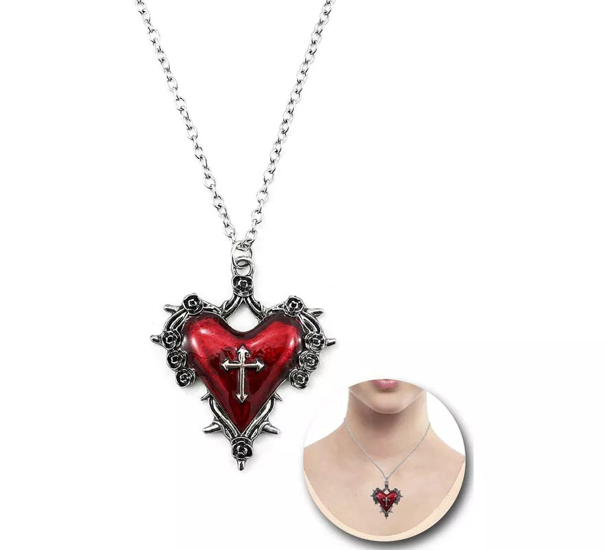 Translation missing: es.Collar Corazón Gótico