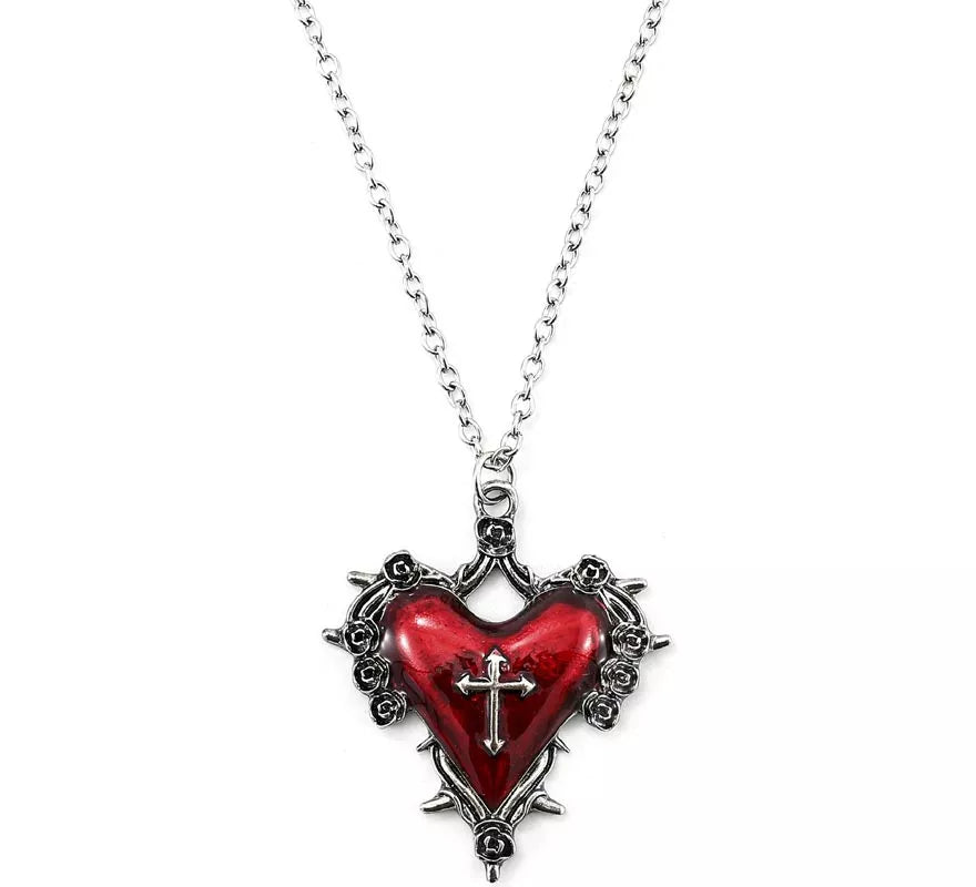 Translation missing: es.Collar Corazón Gótico