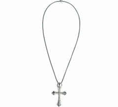 Collar Cruz Decorativa Metal, 6,5 cm
