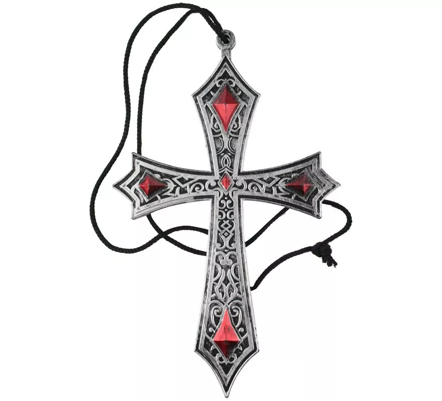 Translation missing: es.Collar Cruz Gótico de 23,1x14,3 cm