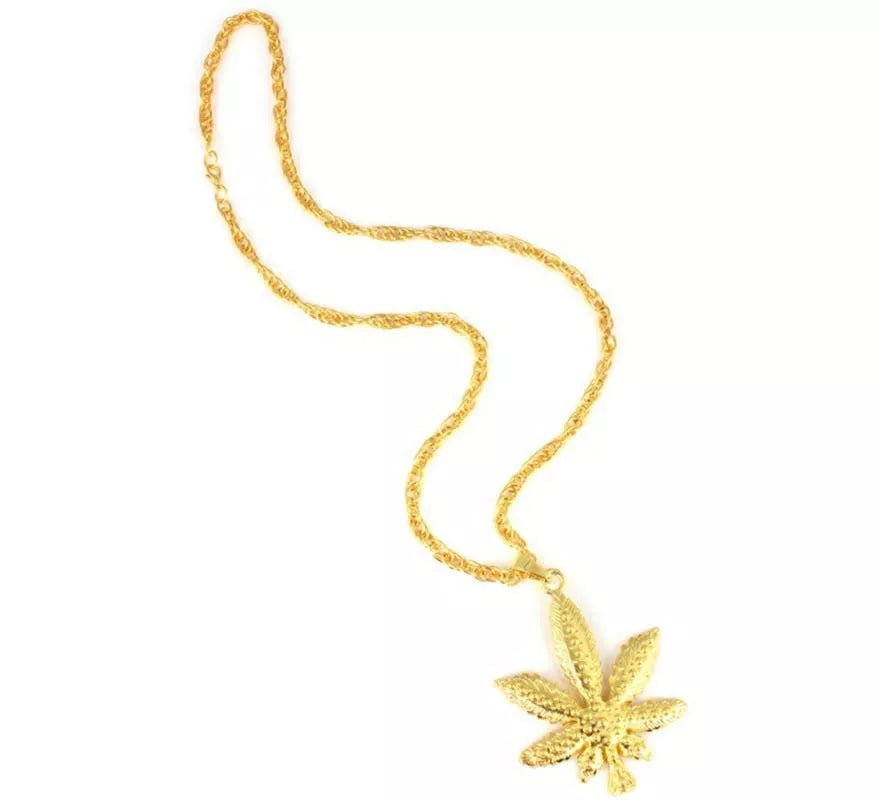 Translation missing: es.Collar de Canabis dorado