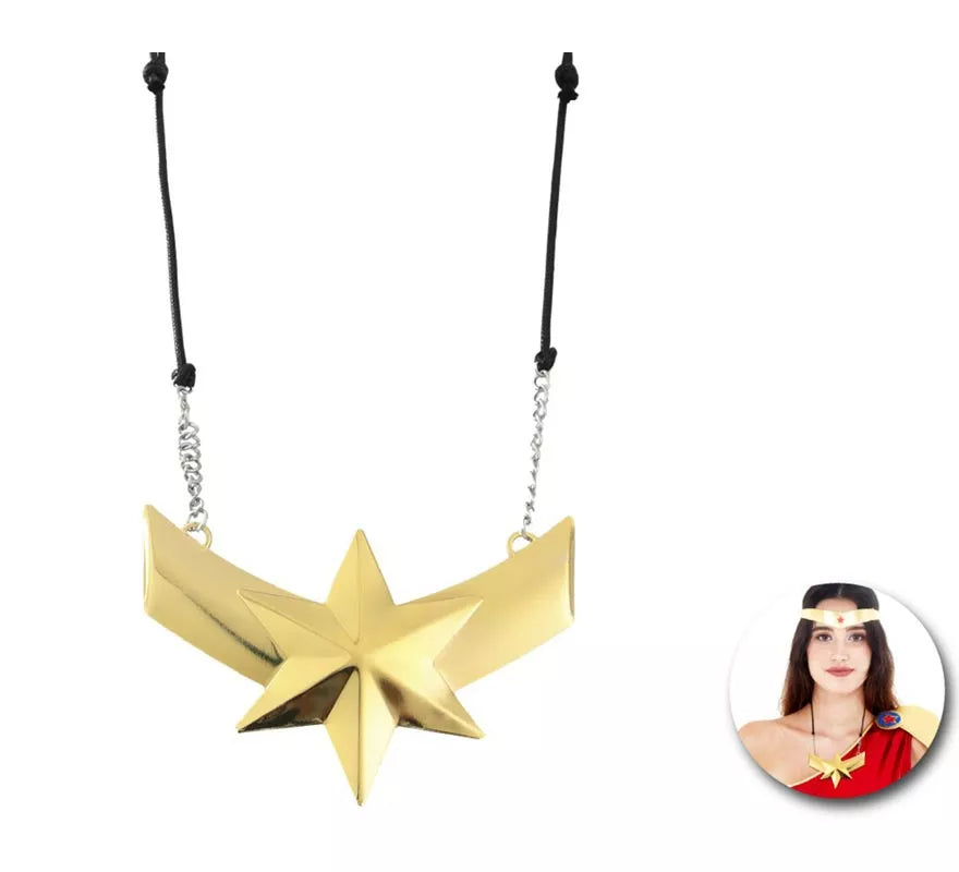Translation missing: es.Collar de Heroína estrella dorada