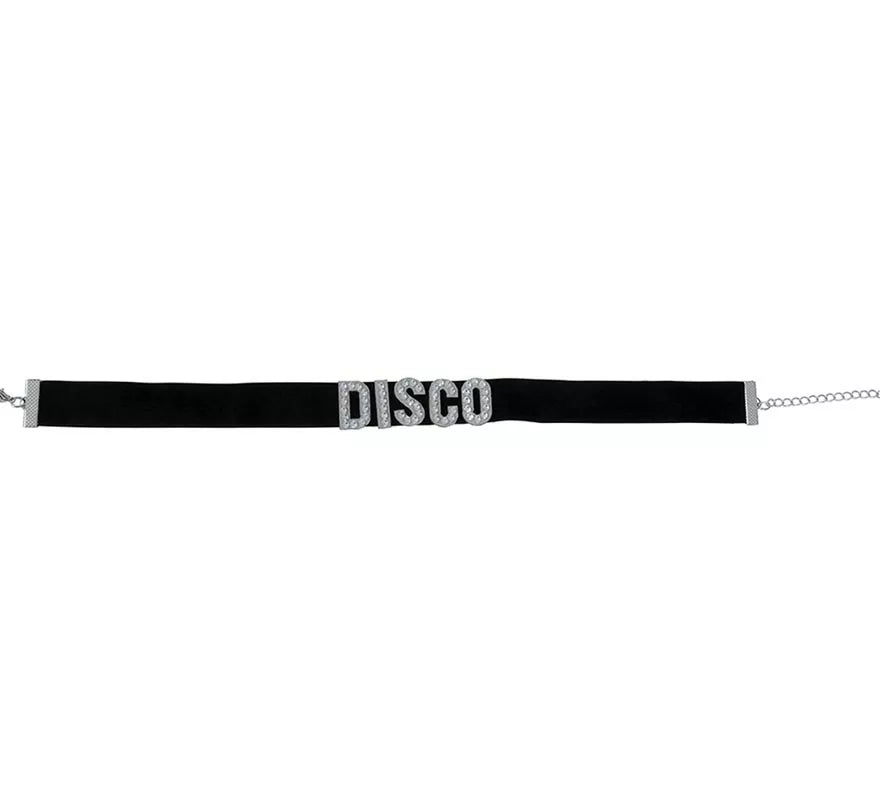 Translation missing: es.Collar Disco negro