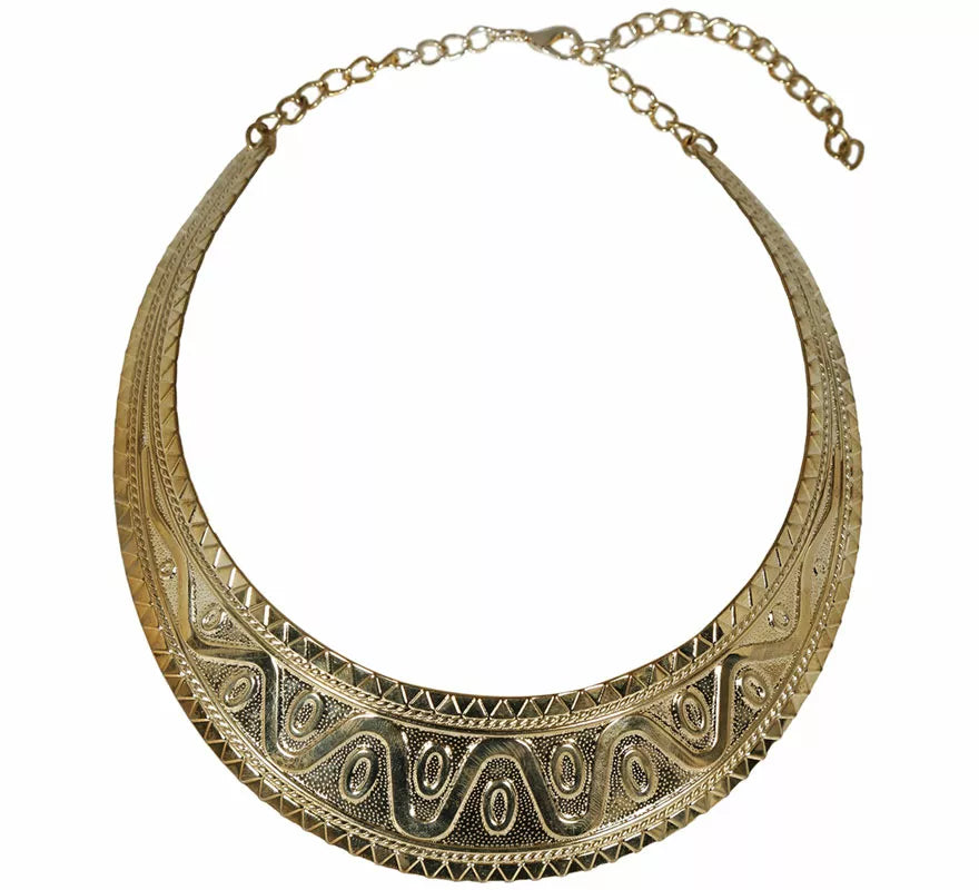 Translation missing: es.Collar Egipcio de metal adulto