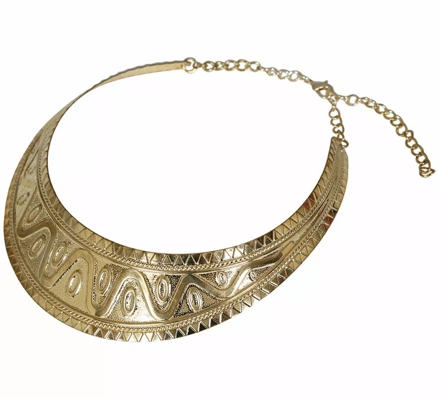 Translation missing: es.Collar Egipcio de metal adulto