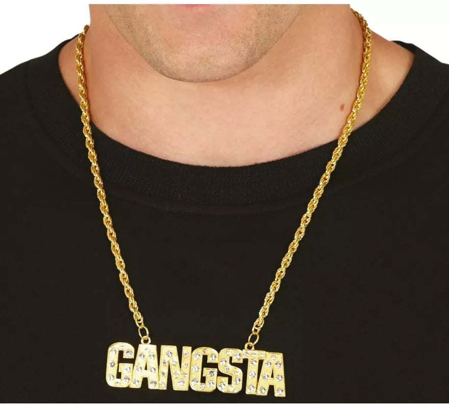 Translation missing: es.Collar Gangsta Metálico