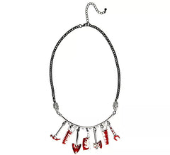 Collar Halloween de Herramientas Ensangrentados