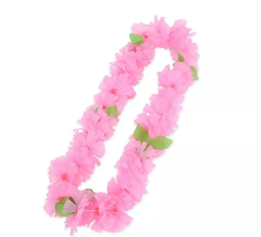 Translation missing: es.Collar Hawaii rosa de 55 cm