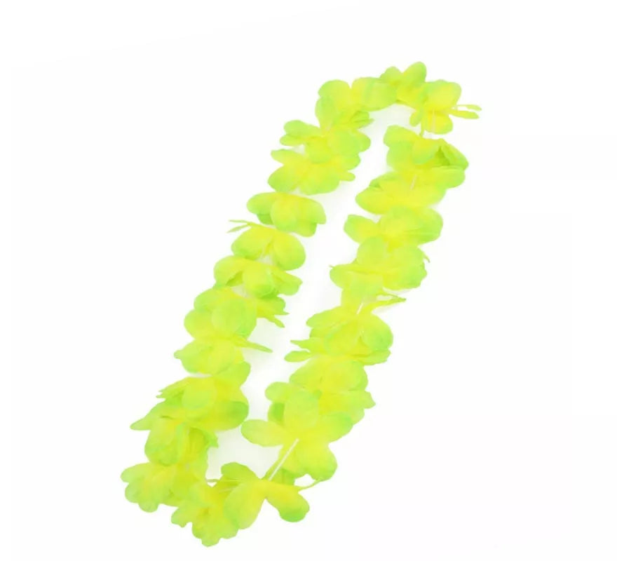 Translation missing: es.Collar Hawaii verde claro de 50 cm
