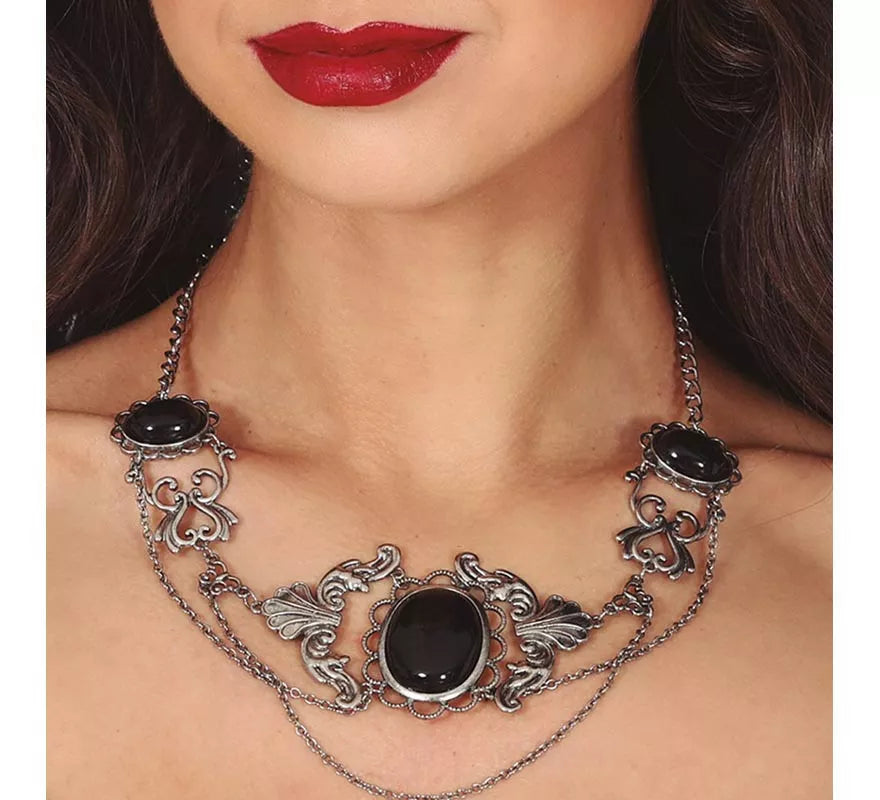 Translation missing: es.Collar Piedras negras
