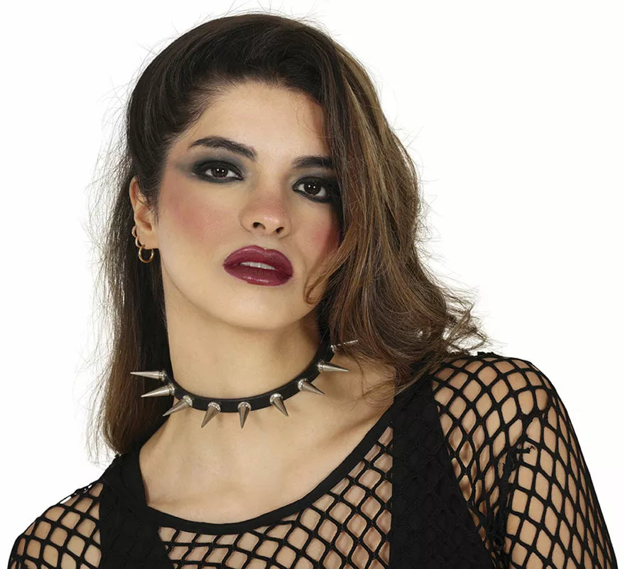 Translation missing: es.Collar Punk con Pinchos adulto