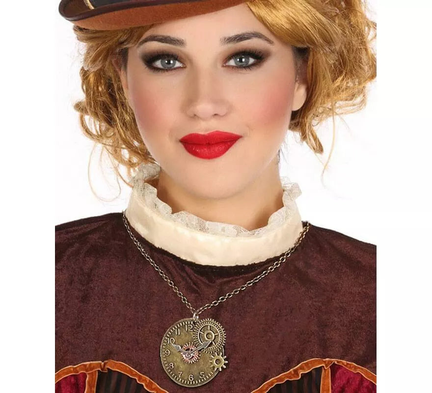 Translation missing: es.Collar Redondo Steampunk con Rodamientos