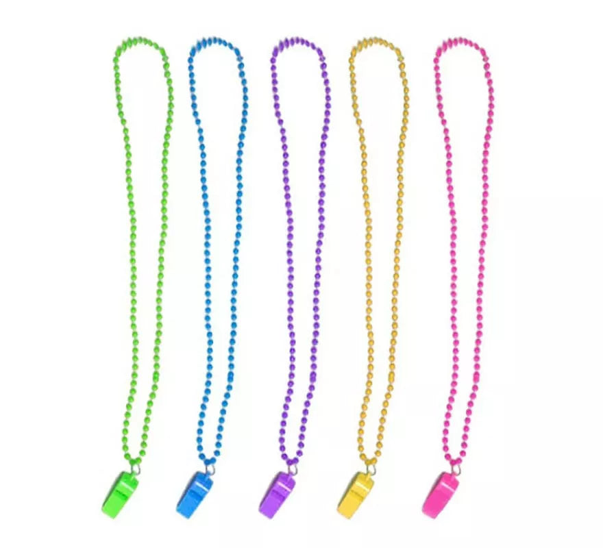 Translation missing: es.Collar Silbato de 42 cm colores surtidos