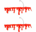 Collar y Pulsera de Sangre Chorreando