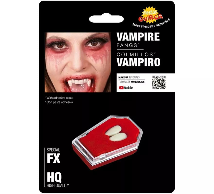 Translation missing: es.Colmillos de Vampiro con pasta adhesiva