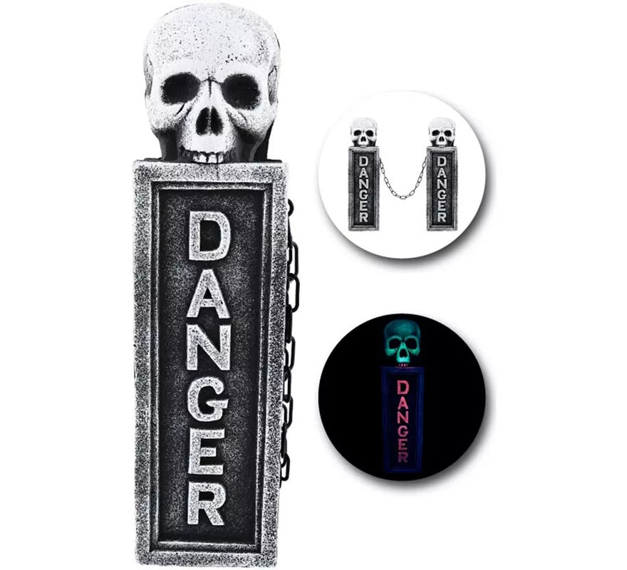 Columna Foam Calavera Resplandor