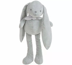 Conejito Orejas de Peluche gris de 30 cm