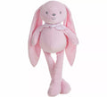 Conejito Orejas de Peluche rosa de 30 cm