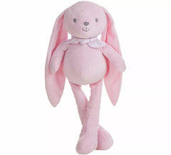 Conejito Orejas de Peluche rosa de 30 cm