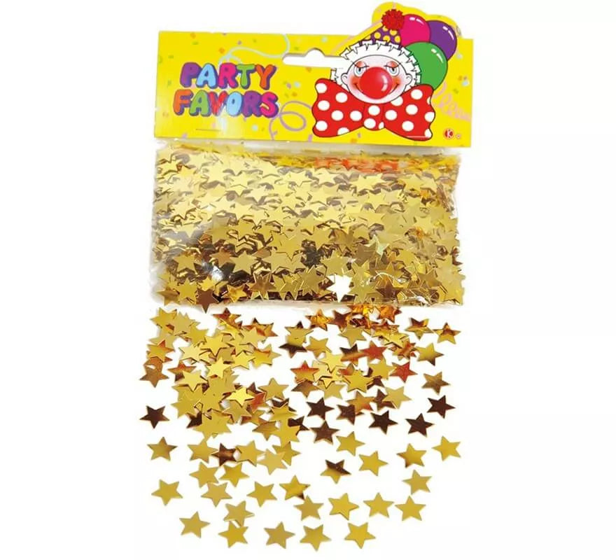 Translation missing: es.Confeti de Estrellas doradas 57 gr