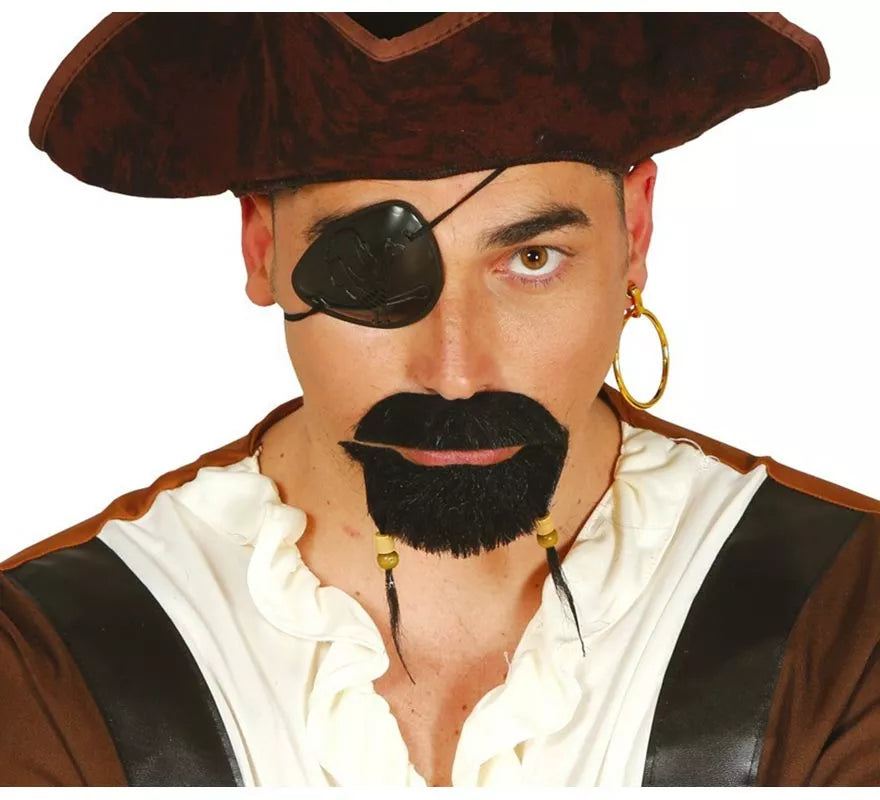 Translation missing: es.Conjunto de parche y pendiente de Pirata