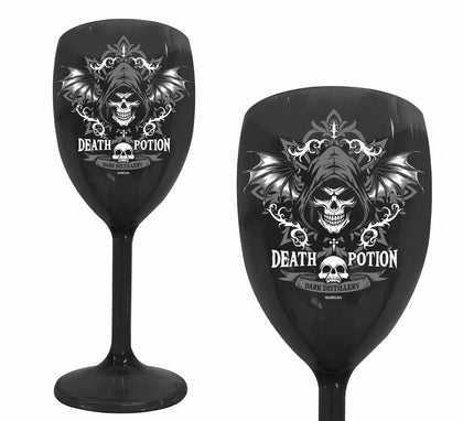 Copa Death Potion negra de 19 cm