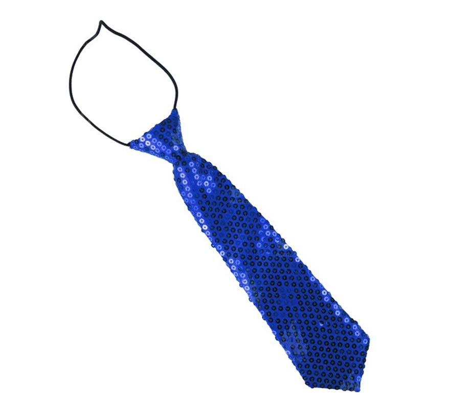 Translation missing: es.Corbata con lentejuelas infantil de 30 cm en varios colores