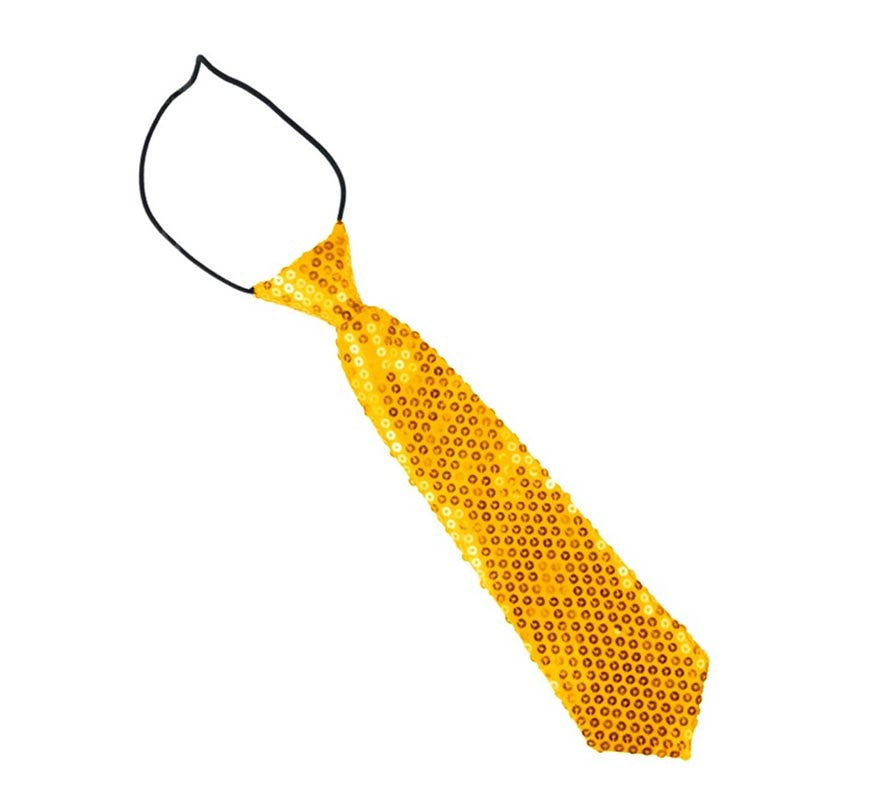 Translation missing: es.Corbata con lentejuelas infantil de 30 cm en varios colores