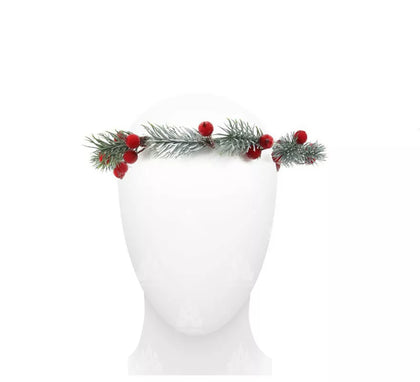 Corona Aro de Flores de Navidad