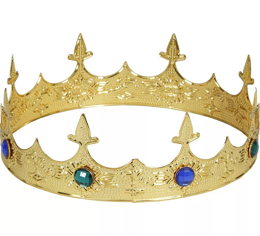 Corona Medieval Metálica adultos