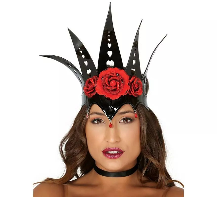 Translation missing: es.Corona Negra con Flores