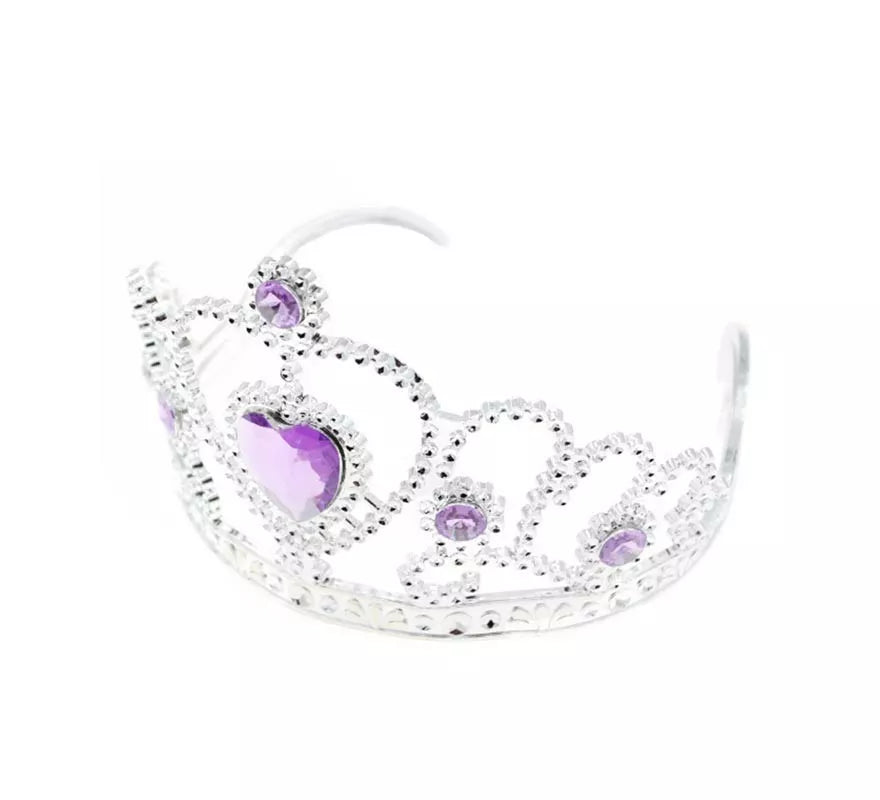 Translation missing: es.Corona Princesa Corazón morado