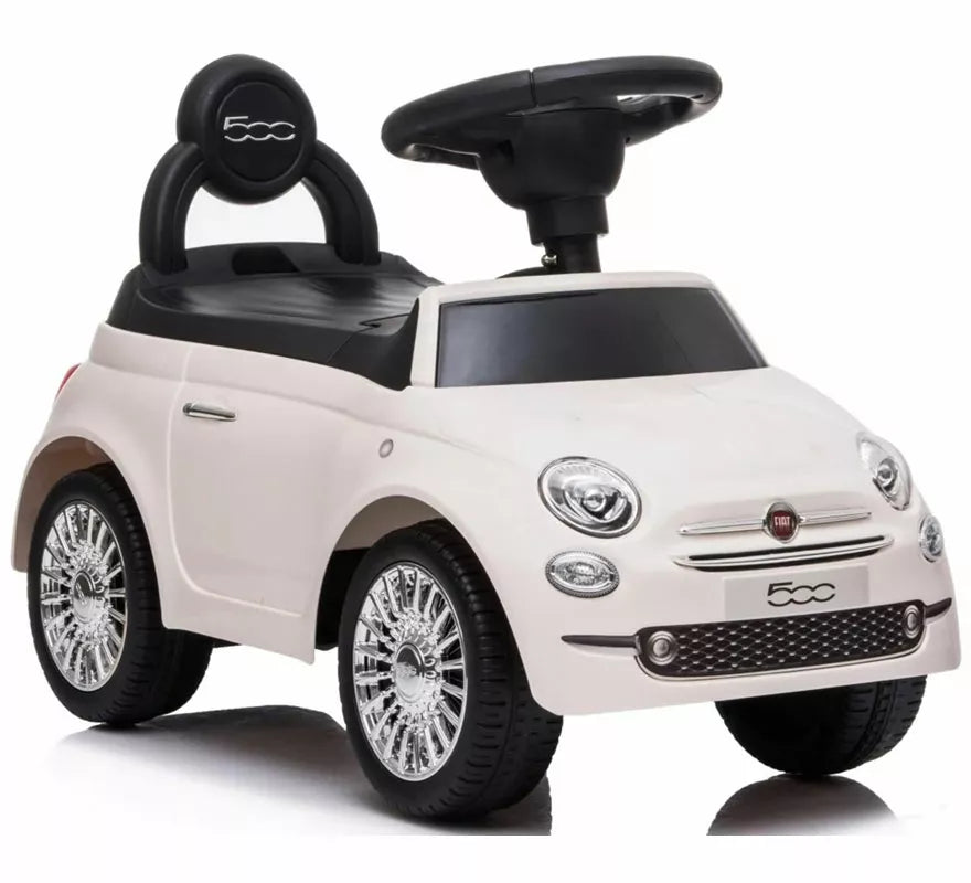 Translation missing: es.Correpasillos Coche Fiat 500 blanco