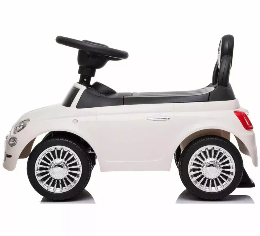Translation missing: es.Correpasillos Coche Fiat 500 blanco