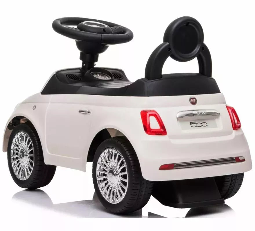 Translation missing: es.Correpasillos Coche Fiat 500 blanco